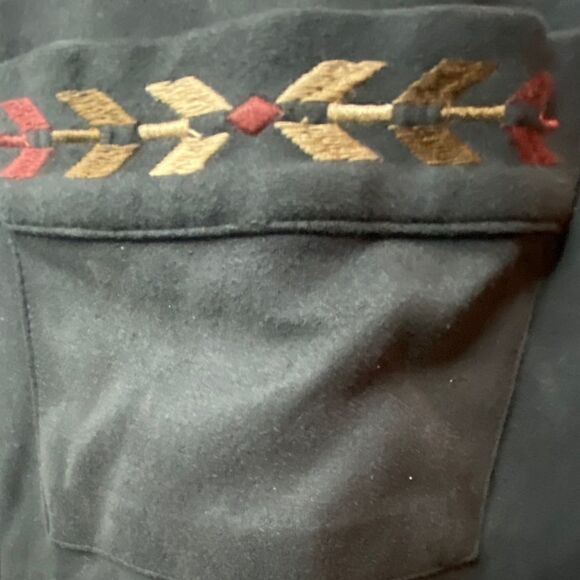 NWTs Romeo + Juliet Couture Fringe Hippie Boho Embroidered Vest Size Small - Picture 4 of 11